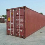 Container maritime 40 pieds High Cube - Occasion - Étanche, solide, prêt pour le transport