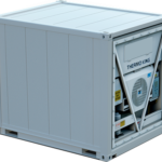 Container réfrigéré High Cube de 10 pieds : chambre froide mobile et compacte
