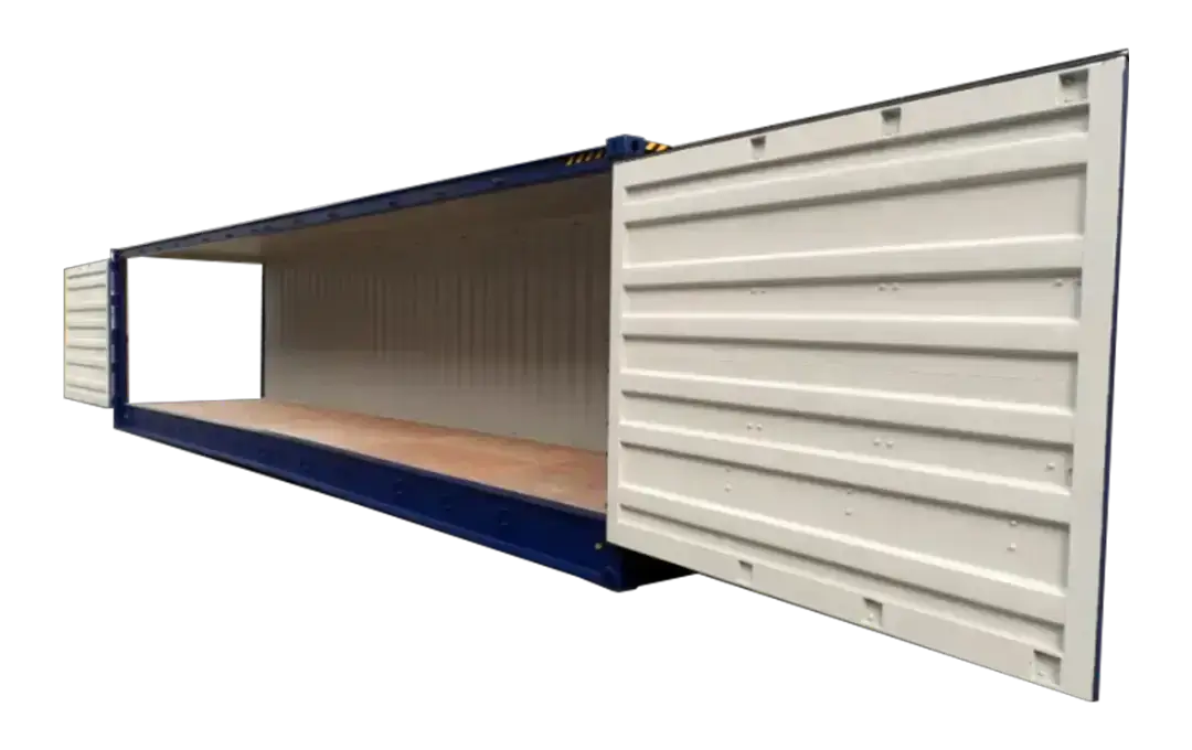 45ft-HC-Open-Side-Shipping-Container-1 Container 45pieds Open Side occasion premier voyage – Image 1